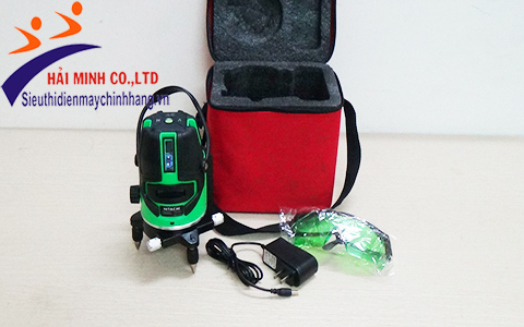 Máy cân mực 5 tia xanh Hitachi chính hãng